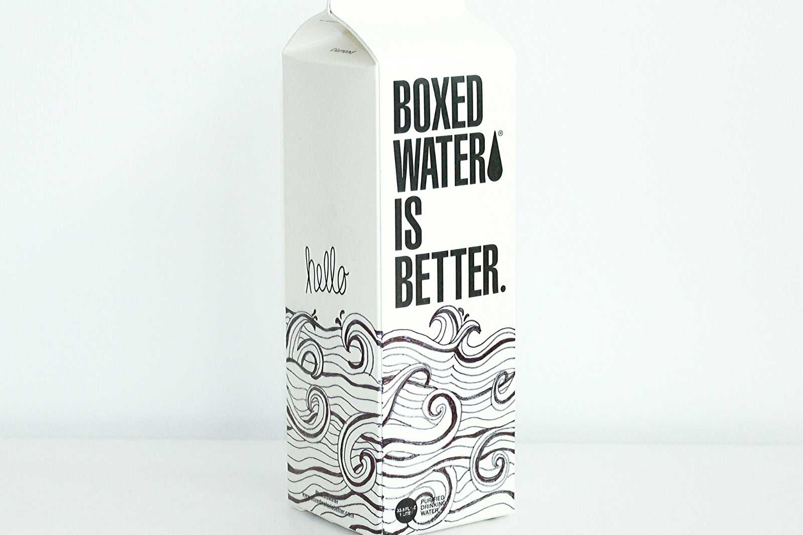 Boxed water